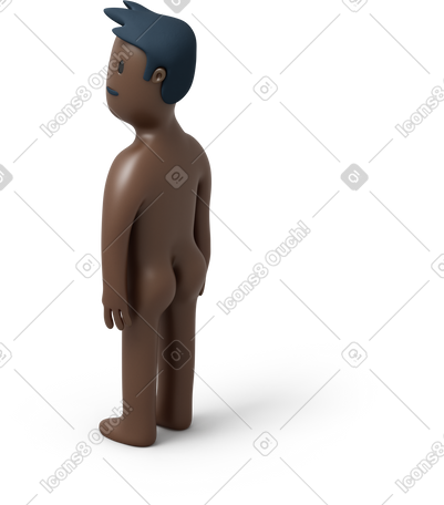 голые мальчики в 3д 3D Голый мужчина в PNG, SVG