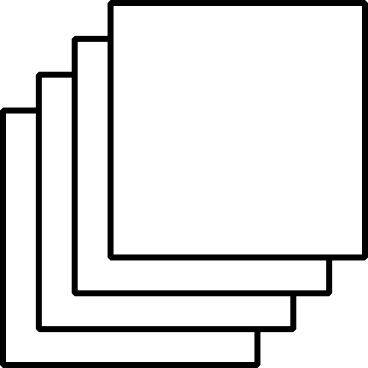 weiße quadrate PNG, SVG