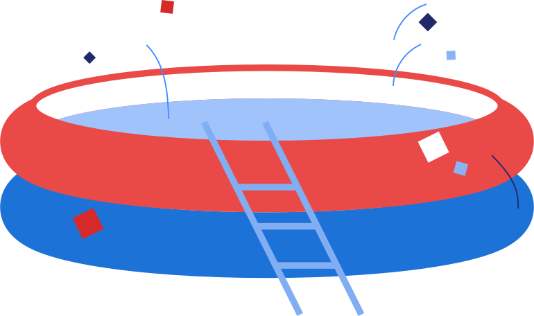 swimming pool Illustration in PNG, SVG