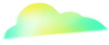 green cloud PNG, SVG