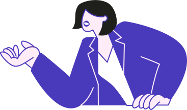 Mujer con chaqueta azul PNG, SVG