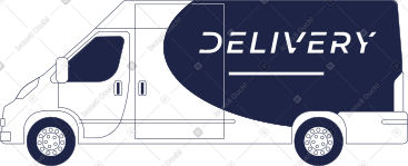 Van delivery PNG, SVG