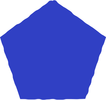 pentagon blue PNG, SVG