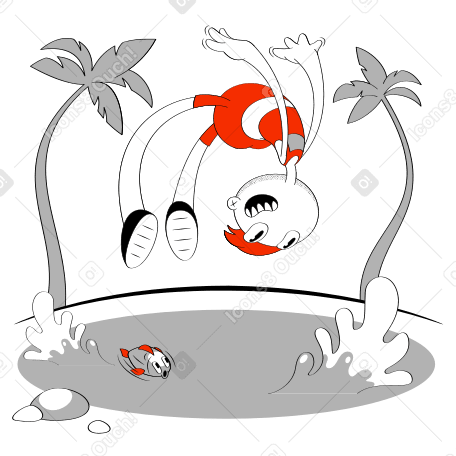 Diving PNG, SVG