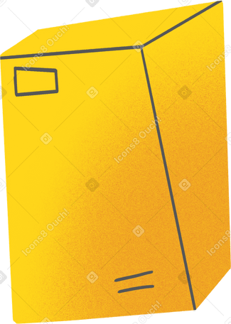 yellow box в PNG, SVG