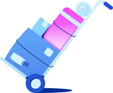 luggage trolley PNG, SVG