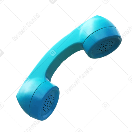3D call PNG, SVG
