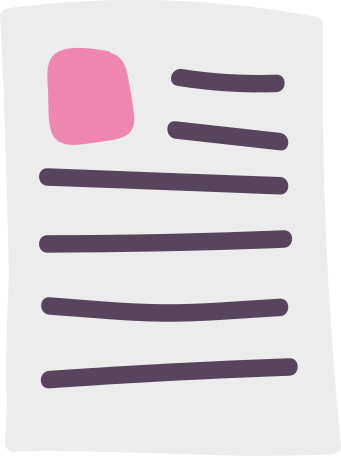 document Illustration in PNG, SVG