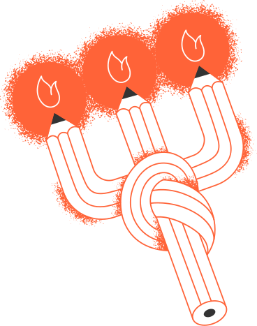 2 свечи в PNG, SVG