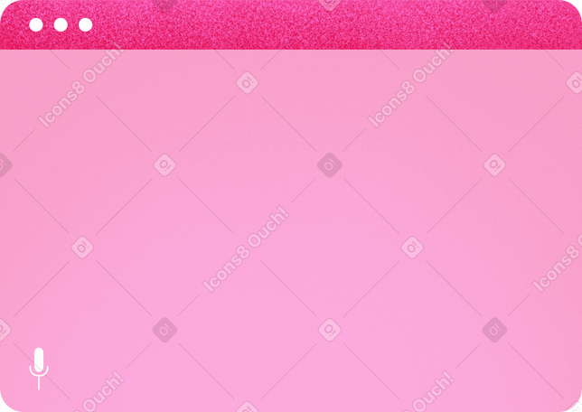 pink browser window Illustration in PNG, SVG