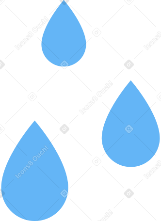 water drops PNG, SVG