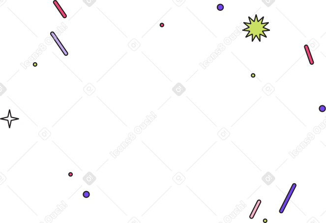 star background Illustration in PNG, SVG