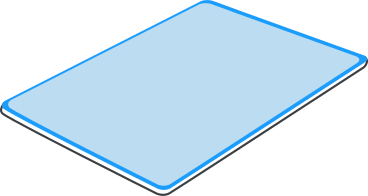 파란색 아이패드 PNG, SVG