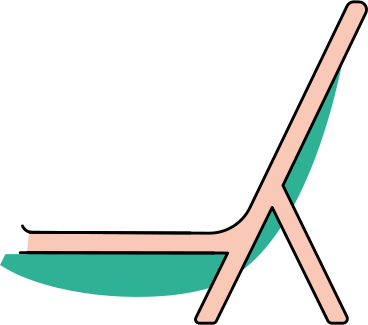 lounge chair part PNG, SVG