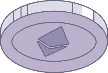 Etherium coin PNG, SVG