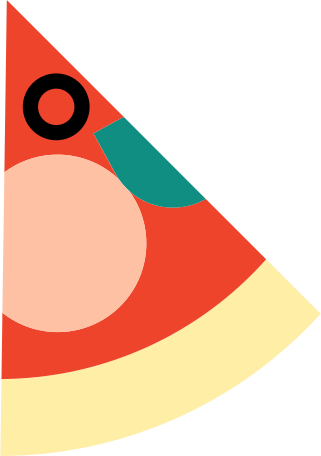 pizza slice Illustration in PNG, SVG