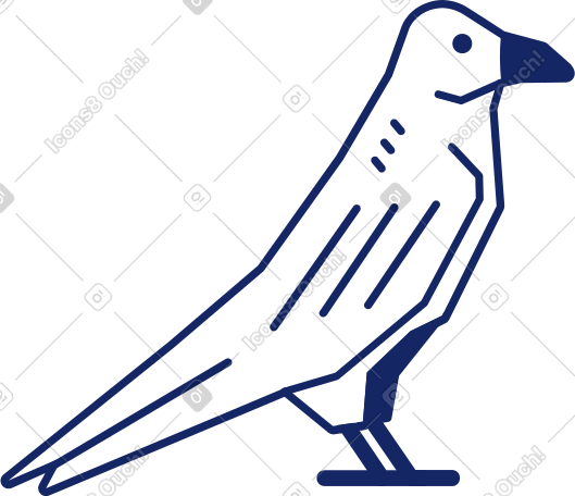 crow PNG, SVG