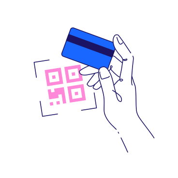 Payment by QR-code PNG, SVG