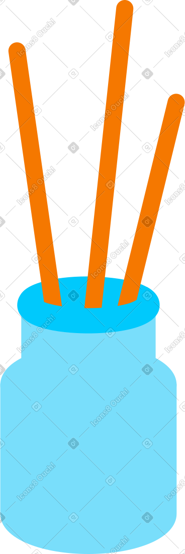 Aroma sticks PNG, SVG