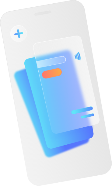 Smartphone mit online-karten im milchglasstil PNG, SVG