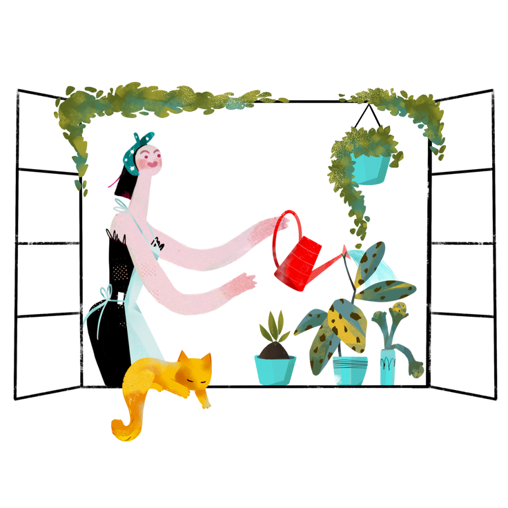 Plants Vector Illustrations