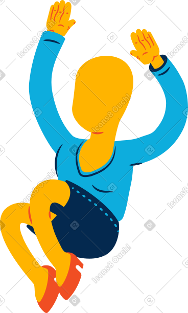 Woman jumping PNG, SVG