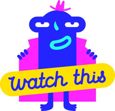 lettering sticker watch this exhibitionist text PNG, SVG