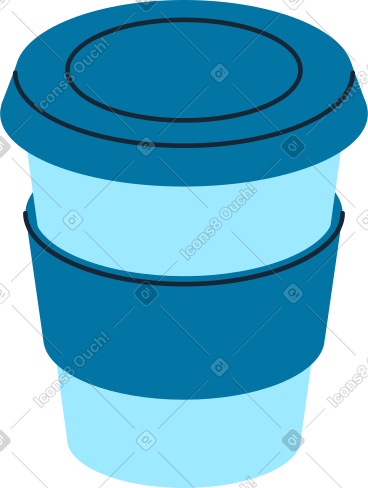 Small coffee cup PNG, SVG