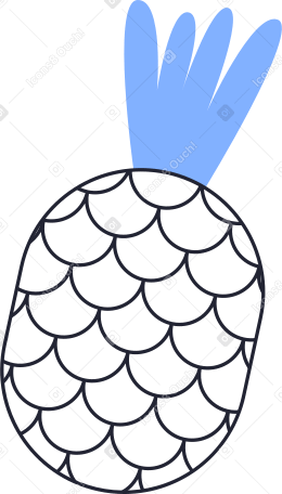 ананас в PNG, SVG