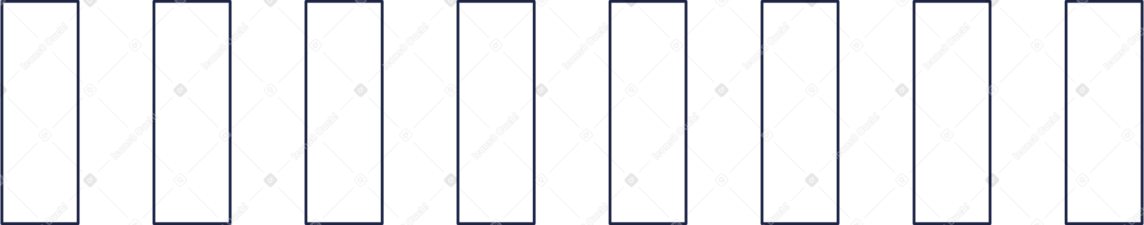 vertical rectangles Illustration in PNG, SVG
