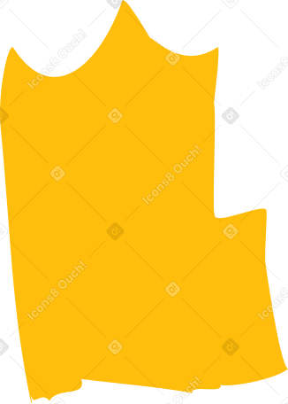 rectangle jaune PNG, SVG