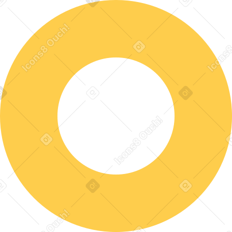 yellow ring Illustration in PNG, SVG