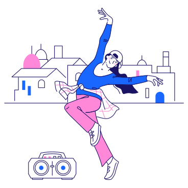 Street Dancer PNG, SVG