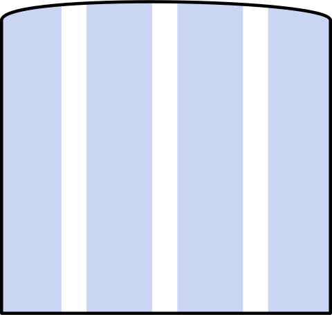striped towel Illustration in PNG, SVG