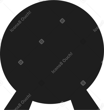 Ombre de cible PNG, SVG