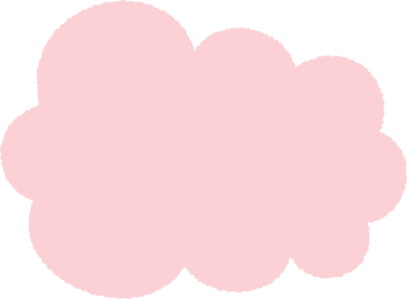 Розовое облако в PNG, SVG