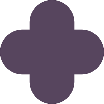 Purple quatrefoil PNG、SVG