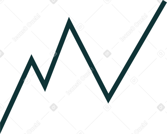 折れ線グラフ PNG、SVG