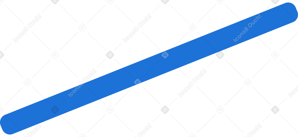 blue straight line Illustration in PNG, SVG