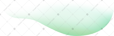 Green uneven shape PNG, SVG