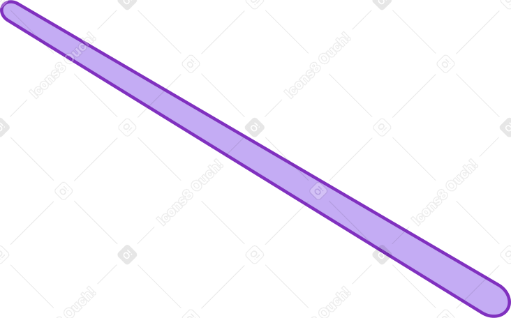 purple drumstick PNG, SVG