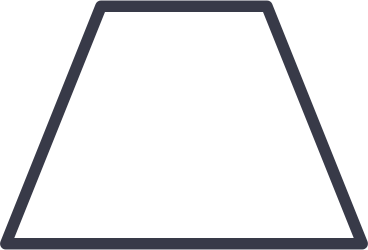 trapeze shape PNG, SVG