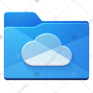 Cloud folder v PNG, SVG