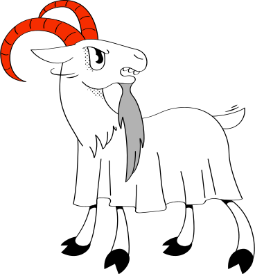 mountain goat PNG, SVG