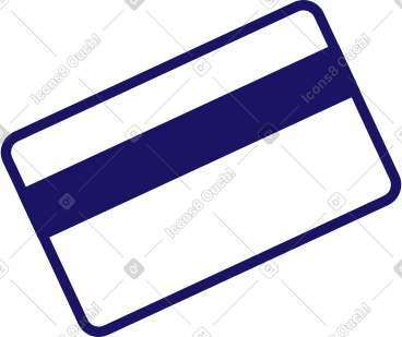 Bank card PNG, SVG