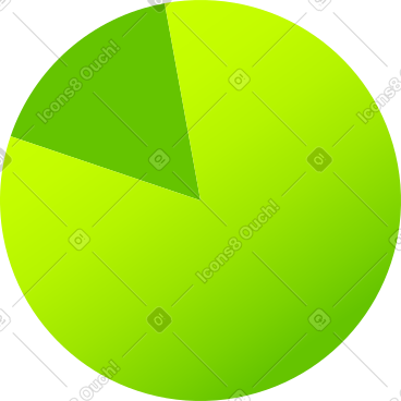 Green circle with diagram PNG, SVG