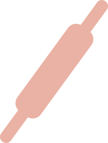 pink rolling pin PNG、SVG