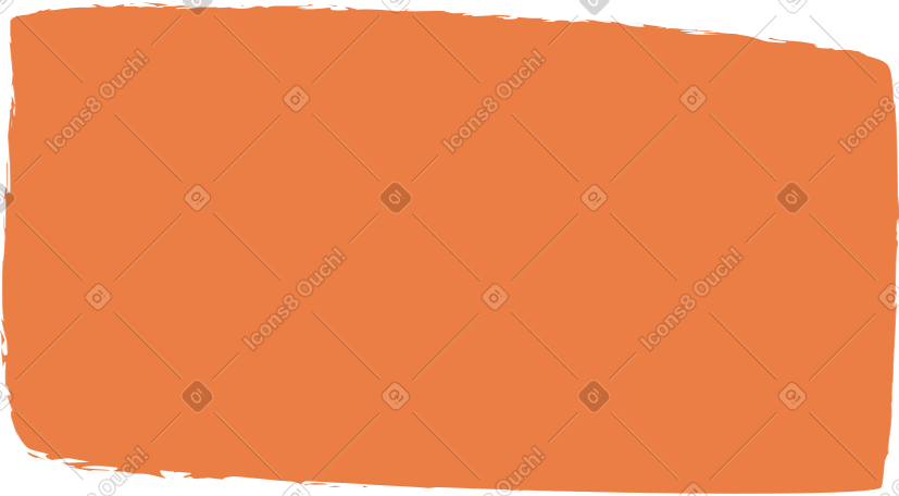 orange rectangle PNG, SVG