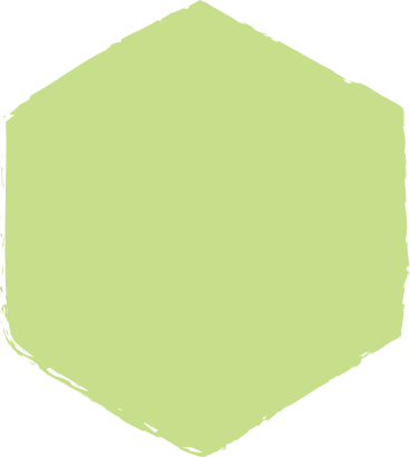 Light green hexagon PNG、SVG