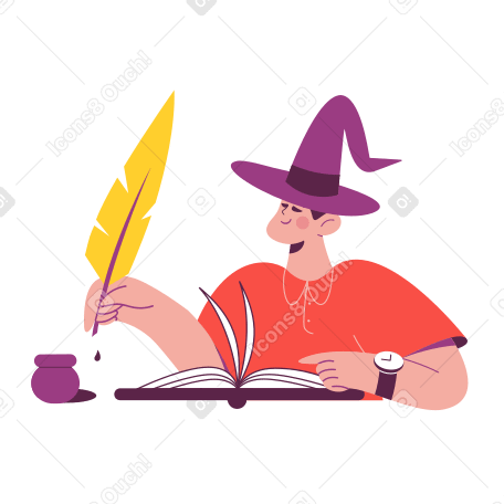 The wizard PNG, SVG